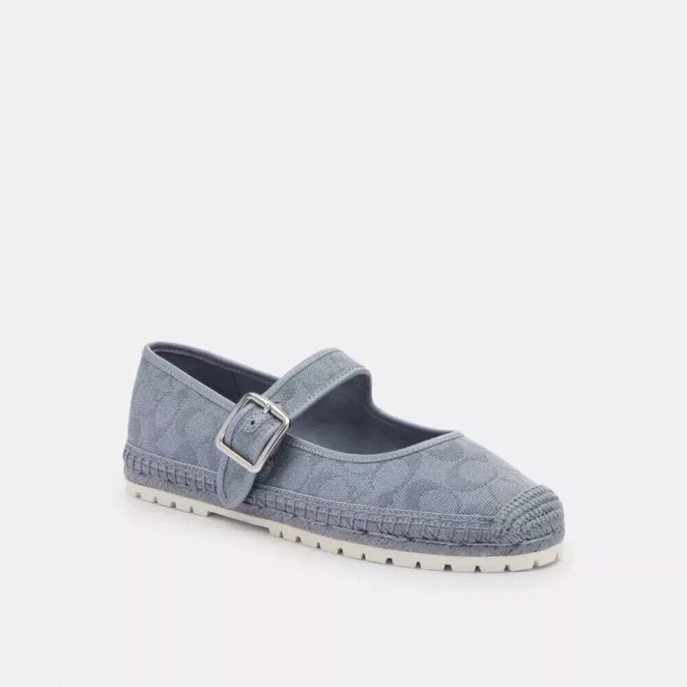 Coach Courtney Espadrille C Signature Sneakers Shoes Women's 11
